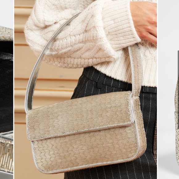 STAUD Handbags - STAUD Tommy Beaded Bag